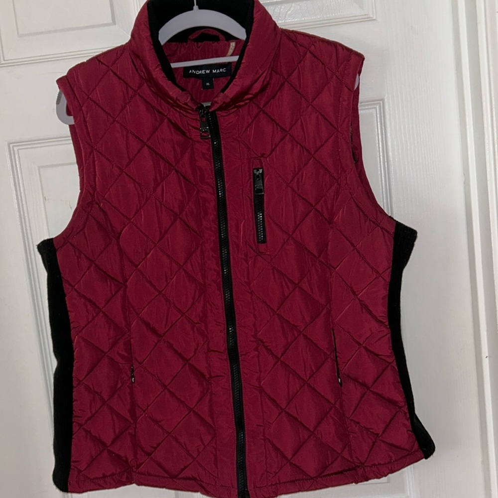 Andrew Marc Quilted Women’s Vest SZ XL